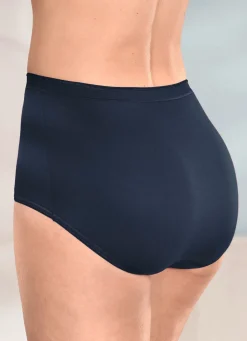 Hot brio lingerie Fünferpack Slips mit elastischen Abschlüssen Damen Slips