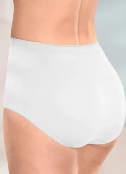 Hot brio lingerie Fünferpack Slips mit elastischen Abschlüssen Damen Slips