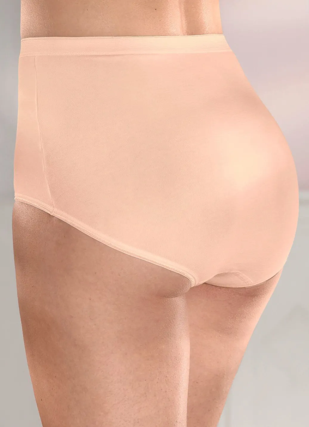 Outlet brio lingerie Fünferpack Slips mit elastischen Abschlüssen Damen Slips