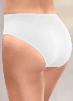 Sale Brio Lingerie Fünferpack Slips mit elastischen Abschlüssen, auch als Spar-Zehnerpack erhältlich Damen Slips