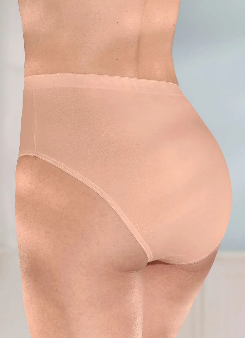 Outlet brio lingerie Fünferpack Slips mit glänzenden Abschlüssen Damen Slips