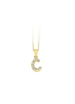 Hot Buchstaben-Anhänger mit Diamanten Damen Anhänger