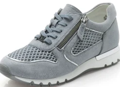 Damen Mona Sneaker & Sportschuhe|Schnürschuhe<Caprice, schicke Damen-Sneaker, Weite H, mit herausnehmbarem Fußbett