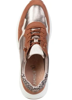 Caprice, trendige Damen-Sneaker, Weite G, mit herausnehmbarem Fußbett Damen Sneaker & Sportschuhe|Schnürschuhe
