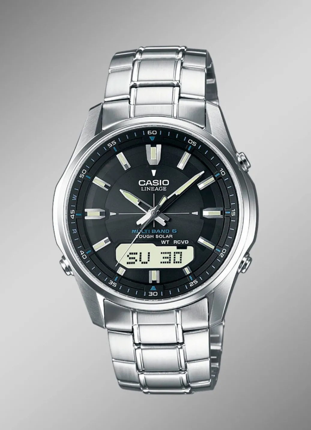 Discount Casio Funk-Solar-Herrenuhr Herren Funkuhren