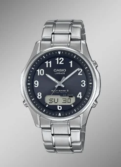New Casio Herrenuhr mit Titanbandgehäuse Herren Funkuhren