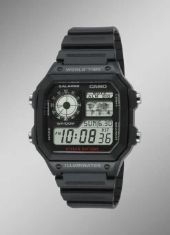 Sale Casio Illuminator Digital-Herrenuhr Herren Digitaluhren