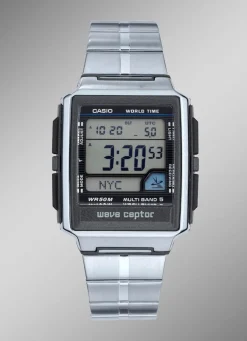 Outlet Casio-Funk-Chronograph Wave Ceptor Herren Funkuhren|Digitaluhren