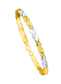 Online Charmantes Armband in Bicolor Damen Armbänder