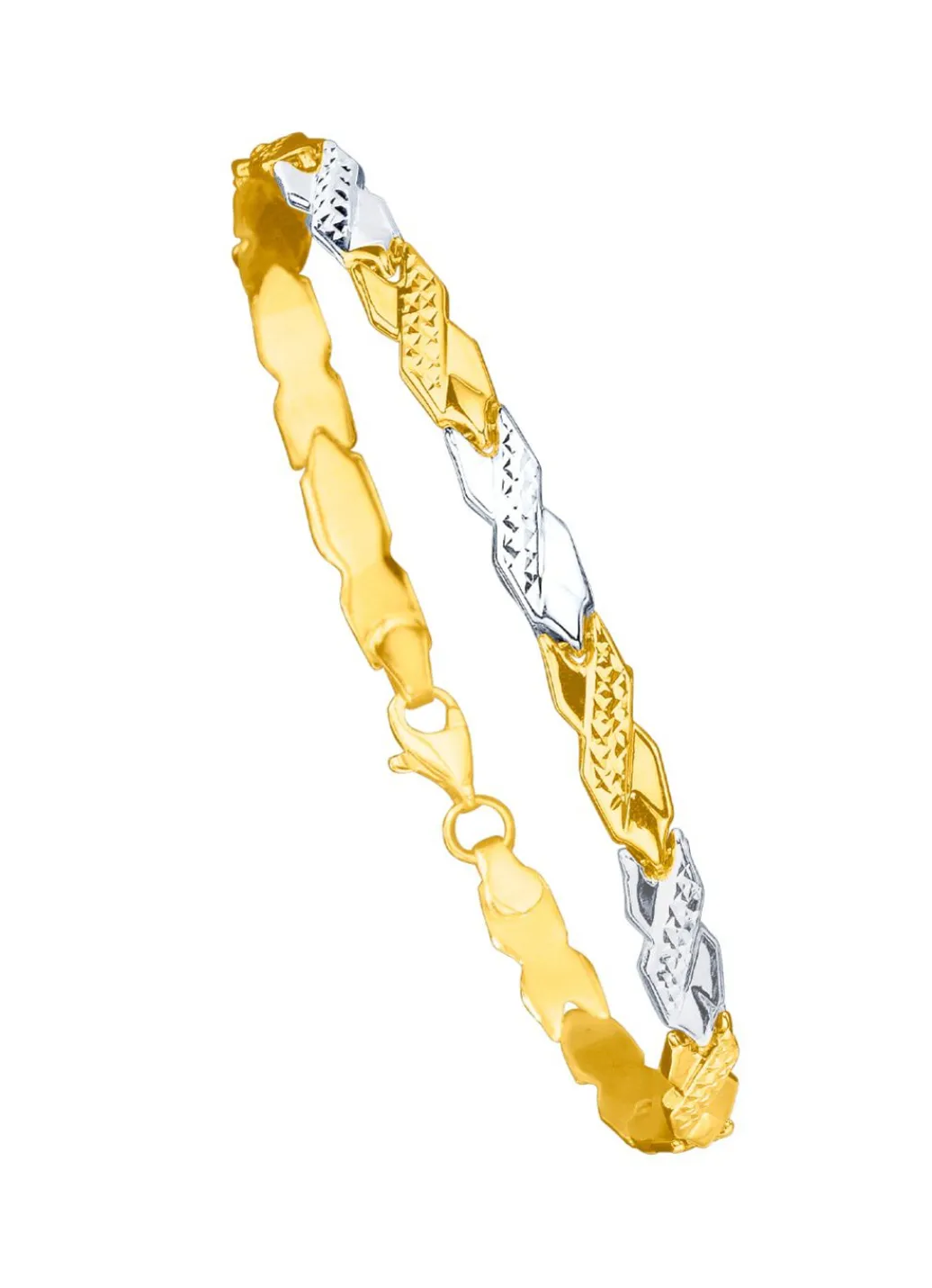 Online Charmantes Armband in Bicolor Damen Armbänder