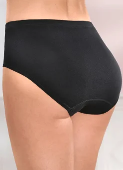 Conta Dreierpack Slips mit Gummizug im Bund Damen Slips