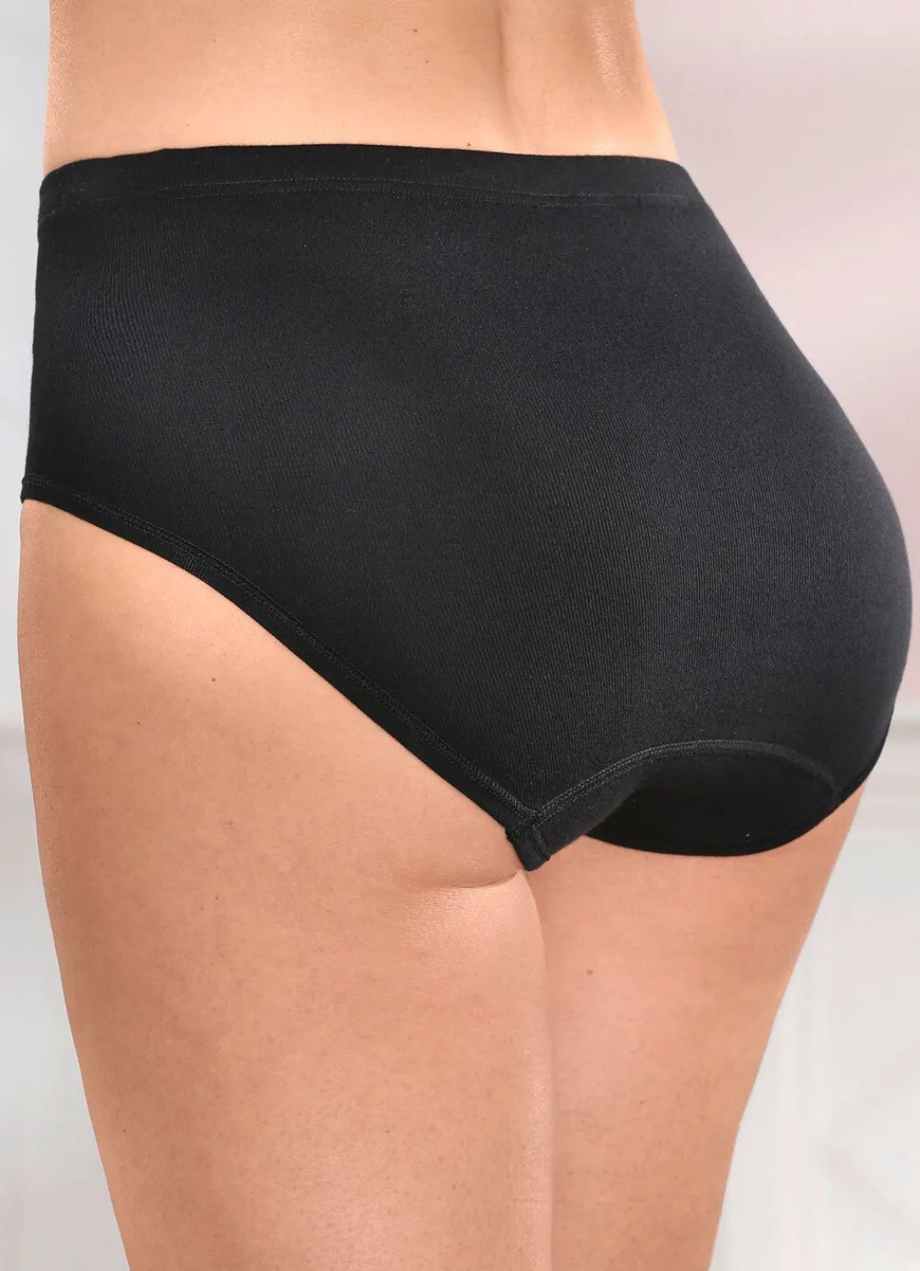 Conta Dreierpack Slips mit Gummizug im Bund Damen Slips