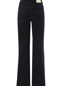 Damen Mona Lange Hosen<Cordhose mit weitem Beinverlauf