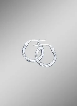 Online Creolen mit gedrehter Struktur Damen Ohrschmuck