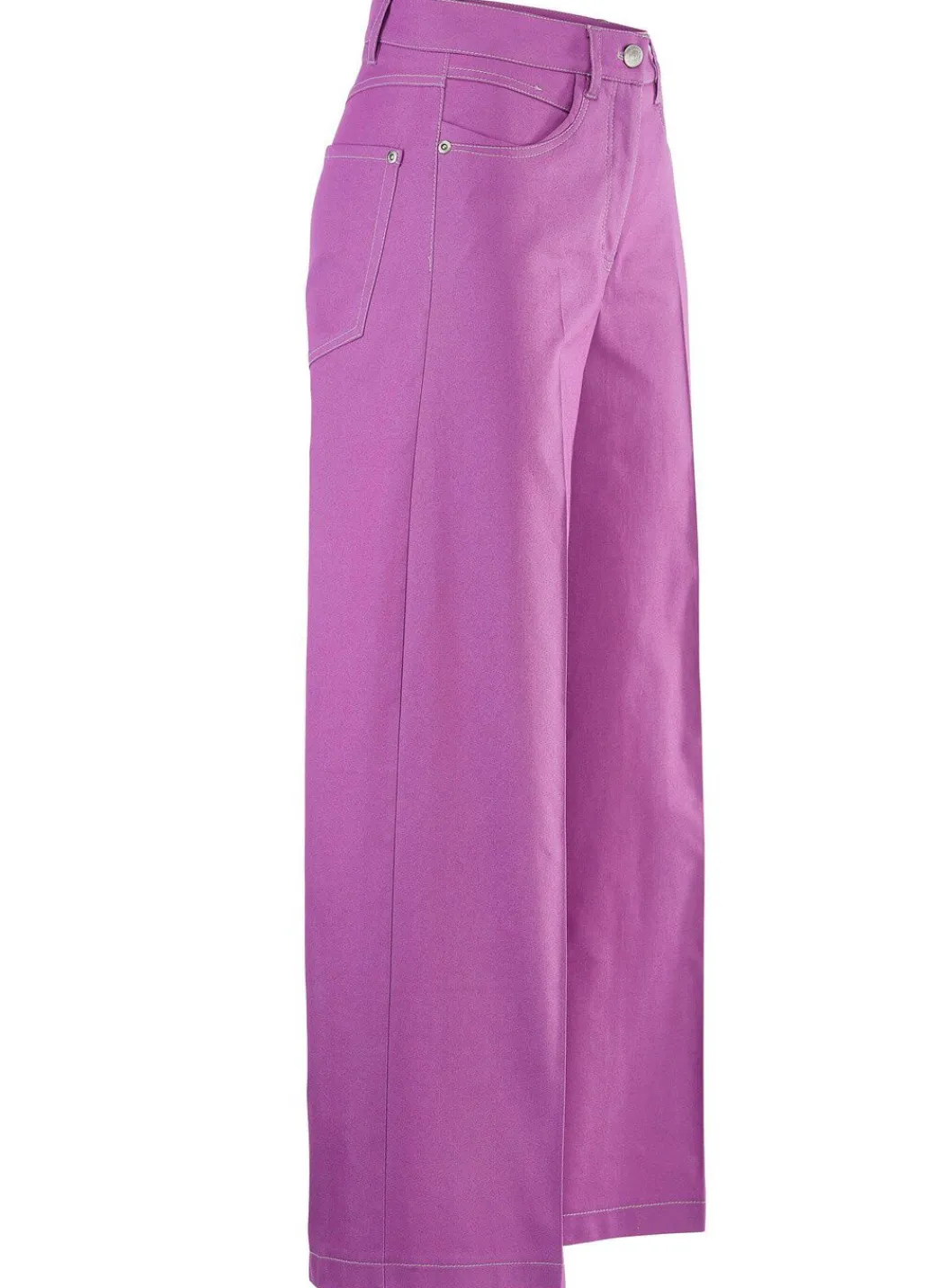 Damen Mona Lange Hosen|Culotten<Culotte mit modisch weitem Bein