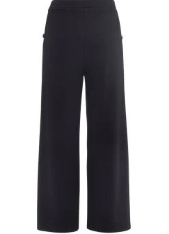 Damen Mona Schlupfhosen|Culotten<Culotte mit Zierknöpfen