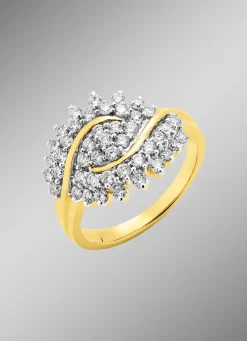 Damenring mit 45 Brillanten Damen Ringe