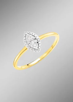 Sale Damenring mit 3 Brillanten und 20 Diamanten Damen Ringe