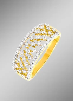 Clearance Damenring mit 74 Diamanten Damen Ringe