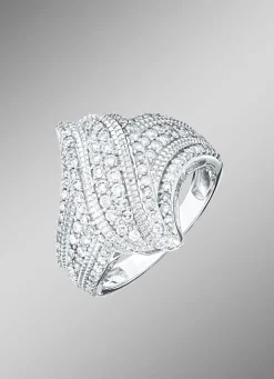 Discount Damenring mit 72 Diamanten und 46 Brillanten Damen Ringe