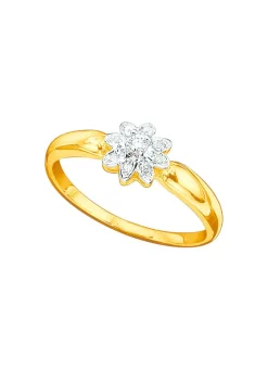 Hot Damenring mit Brillant und Diamanten Damen Ringe