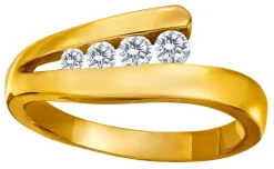 Discount Damenring mit Brillanten Damen Ringe