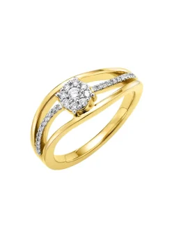Hot Damenring mit Diamanten und Brillanten Damen Ringe