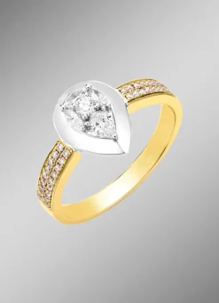 Hot Damenring mit Diamanten und Brillanten Damen Ringe