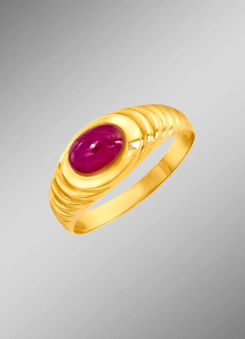Discount Damenring mit echt Rubin Damen Ringe