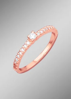 Clearance Damenring mit lupenrein Brillanten Damen Ringe