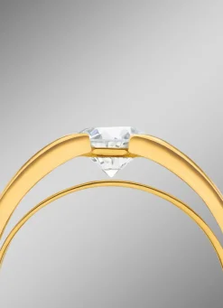 Discount Damenring mit lupenreinem Brillant Damen Ringe