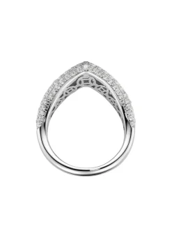 New Damenring mit Zirkonia Damen Ringe