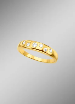 New Damenring mit Zirkonia Damen Ringe