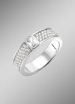 Damenring mit Zirkonia Damen Ringe