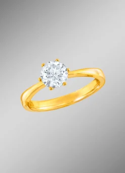Sale Damen-Solitärring mit Brillant Damen Ringe