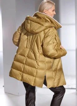 Damen Mona Daunenjacken<Daunenjacke mit abnehmbarer Kapuze
