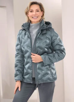 Damen Mona Daunenjacken<Daunenjacke mit abnehmbarer Kapuze