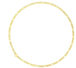 Outlet Diamantierte Figarokette Herren Halsketten