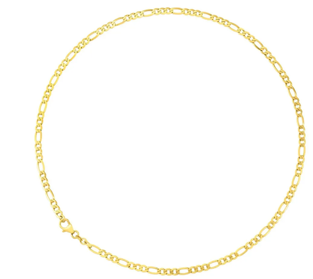 Outlet Diamantierte Figarokette Herren Halsketten