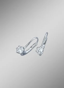 Online Diamant-Ohrringe mit 2 Brillanten Damen Ohrschmuck