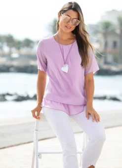 Damen Mona Tuniken|Basics<Doppellagige Tunika