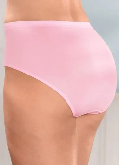 Dreierpack Slips aus anschmiegsamem Material Damen Slips