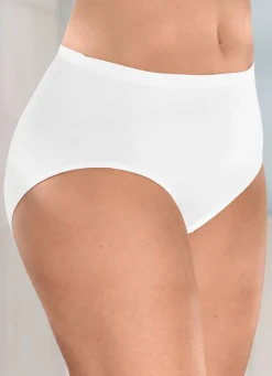 Dreierpack Slips aus anschmiegsamem Material Damen Slips
