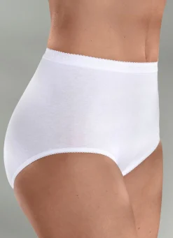 Best Dreierpack Slips mit elastischen Abschlüssen Damen Slips