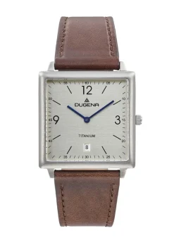 Sale Dugena-Quartz-Herrenuhr mit robustem Titangehäuse Herren Quarzuhren