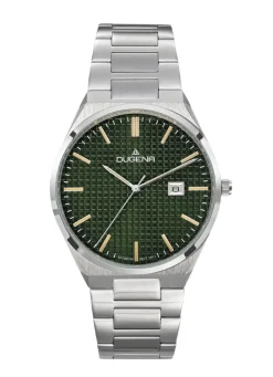 Best Dugena-Quartz-Herrenuhr mit Edelstahlbandgehäuse Herren Quarzuhren