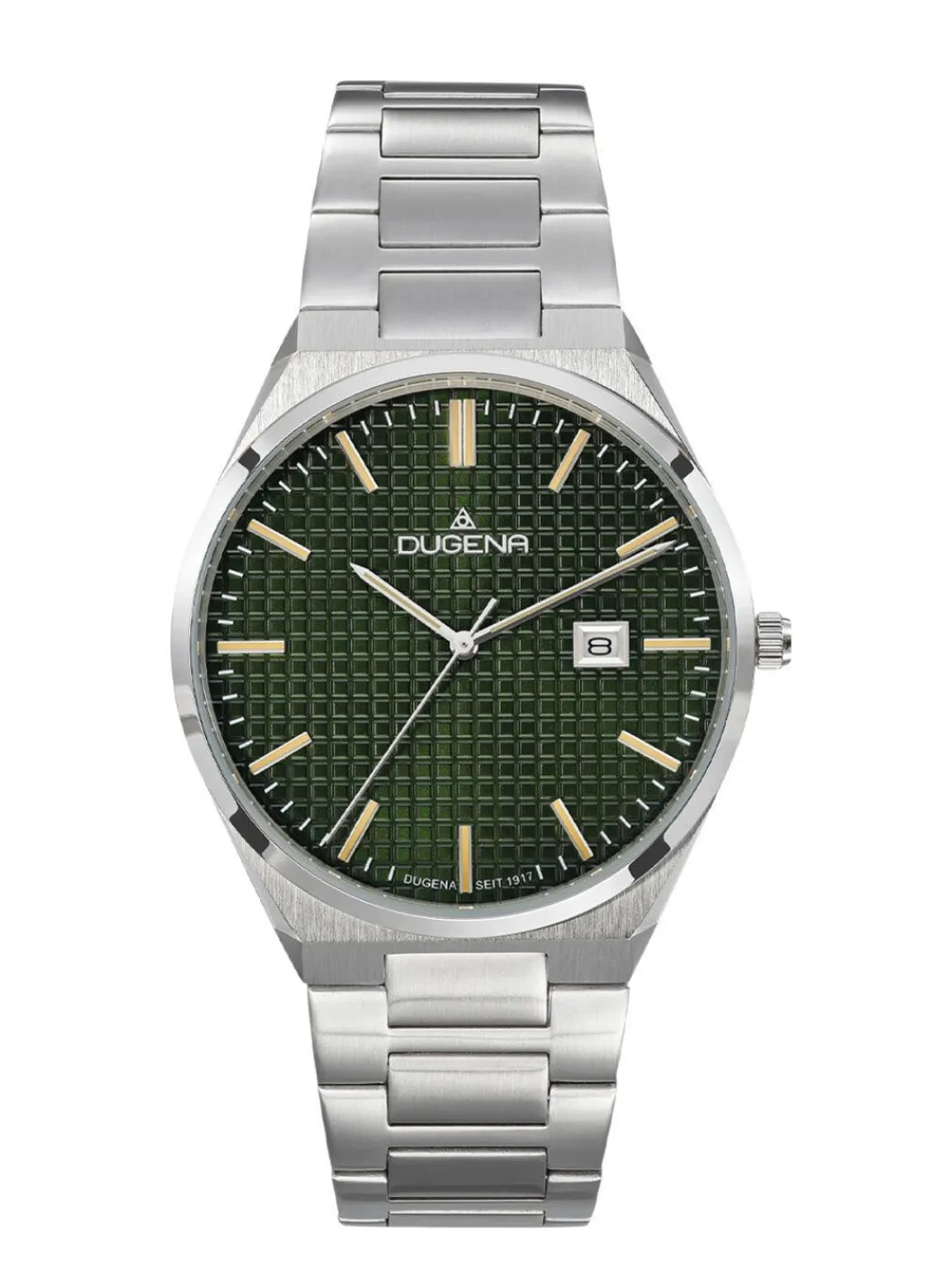 Best Dugena-Quartz-Herrenuhr mit Edelstahlbandgehäuse Herren Quarzuhren