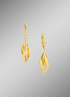 Damen Mona Ohrschmuck<Durchbrochene Ohrringe aus Gold