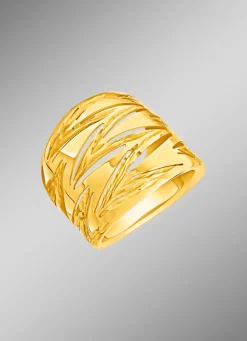 Online Durchbrochener Damenring im Zick-Zack-Design Damen Ringe