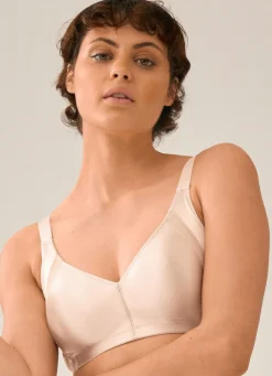 Edel glĂ€nzender Naturana BH Damen T-Shirt-Bh|Bh Ohne BĂŒgel